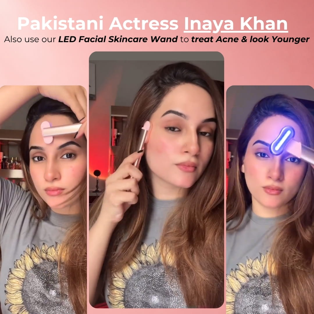 LED Facial Skincare Wand