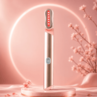 Skincare Wand Pro 4-in-1 Red & Blue Light Therapy for Acne, Dark Spots & Glow